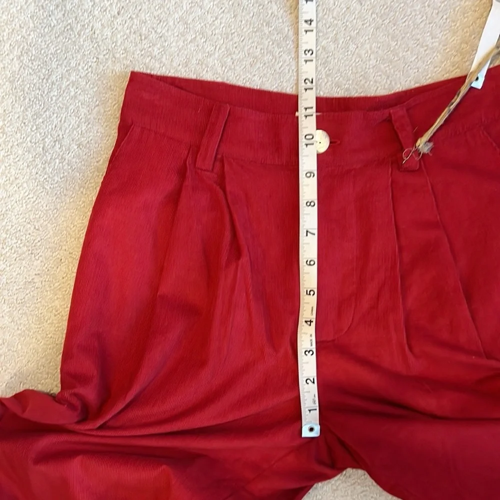 NWT Alix of Bohemia Eliot Ruby Corduroy Pant